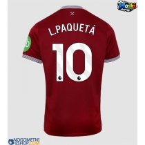 Moški Nogometni dresi West Ham United Lucas Paqueta #10 Domači 2025-26 Kratek Rokav